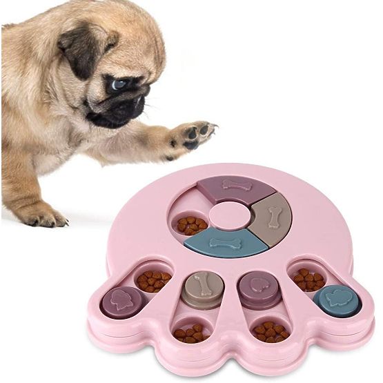 Jeu de puzzle jouet pour chien chat Brady rose