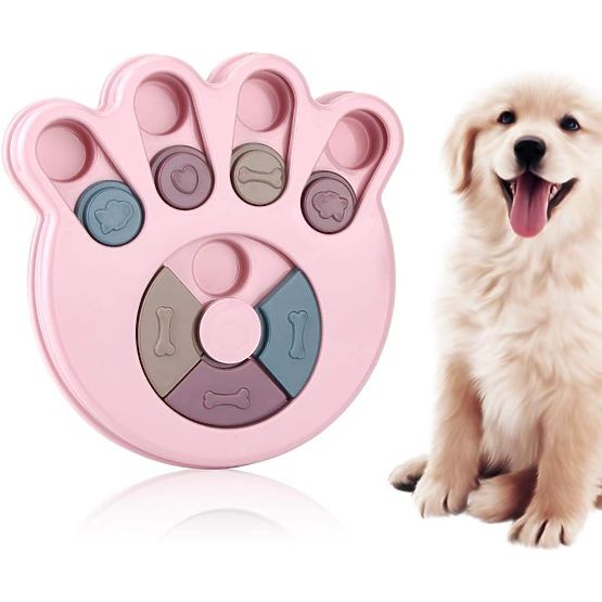 Jeu de puzzle jouet pour chien chat Brady rose