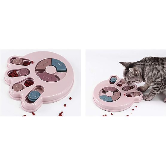 Jeu de puzzle jouet pour chien chat Brady rose