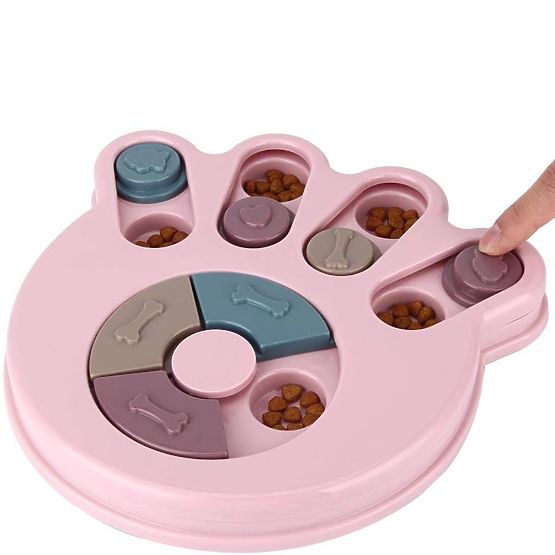 Jeu de puzzle jouet pour chien chat Brady rose