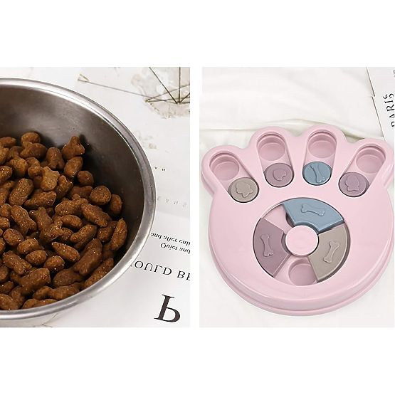 Jeu de puzzle jouet pour chien chat Brady rose