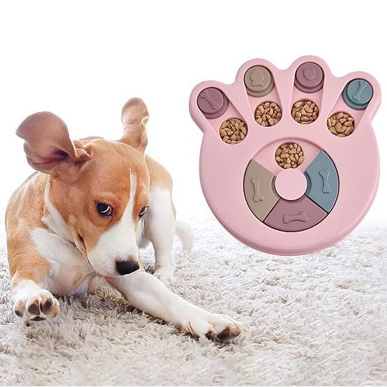 Jeu de puzzle jouet pour chien chat Brady rose