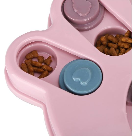 Jeu de puzzle jouet pour chien chat Brady rose