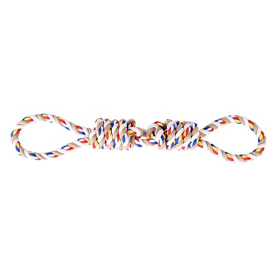 Jouet à tirer avec nœuds WALLY 60 cm