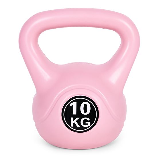 Kettlebell 10 kg pour l'exercice rose ModernHome