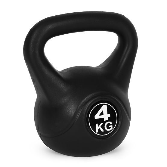 Kettlebell haltère 4 kg pour exercice boule poids fitness ModernHome