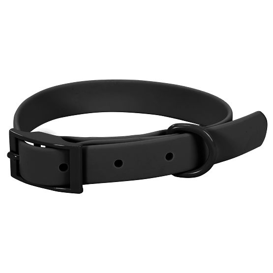 Laisse et collier pour chien PJ-071 noir M