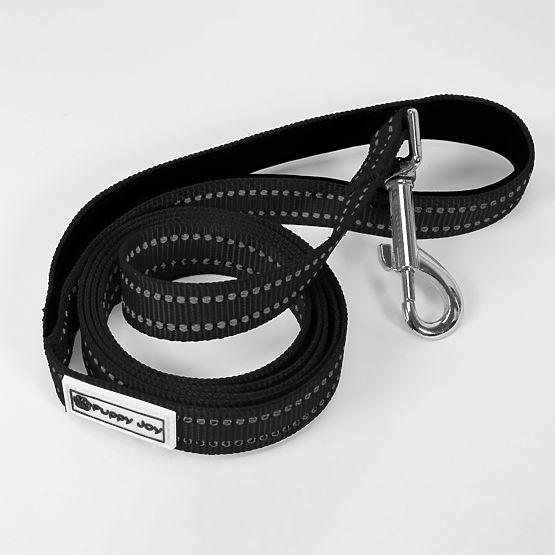 Laisse et harnais pour chien PJ-055 noir M