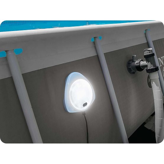 Lampe de piscine magnétique LED INTEX 28698 de différentes couleurs
