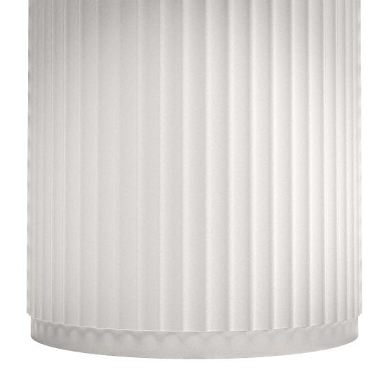 Lavabo autoportant Ciriola, composite, 45x90 cm, blanc, rainuré