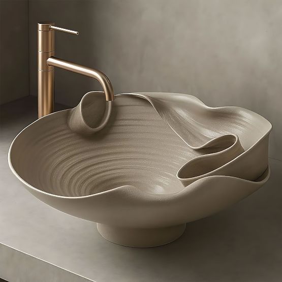 Lavabo de comptoir Rea HM-12 Handmade ART