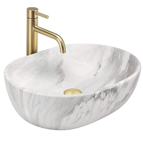 Lavabo de meuble REA Amelia ASH MATT