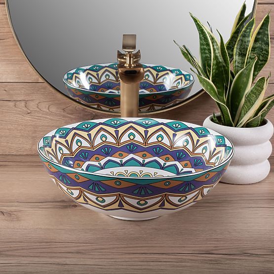 Lavabo de meuble Rea Aztec