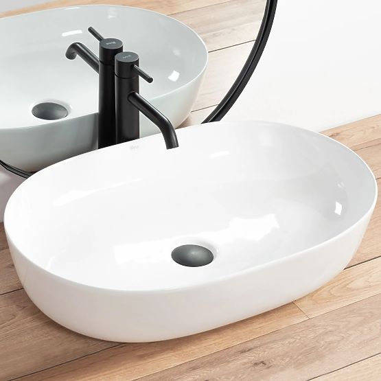 Lavabo de meuble Rea Cleo 61 Blanc