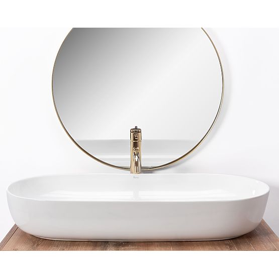 Lavabo de meuble REA CLEO 81 Blanc