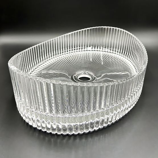 Lavabo de meuble Rea Harper Transparent