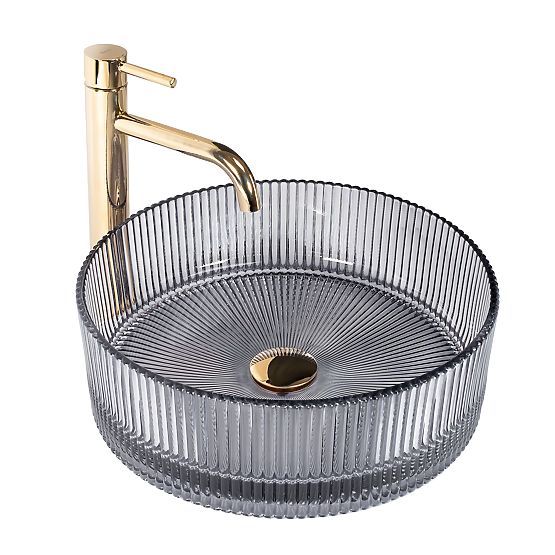 Lavabo de meuble Rea Ingrid 36 Gris