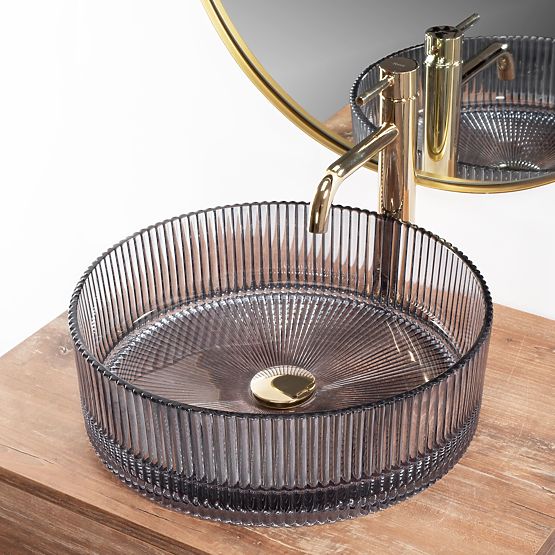 Lavabo de meuble Rea Ingrid Grey
