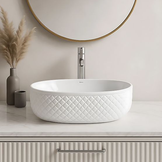 Lavabo de meuble Rea Oktawia