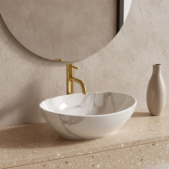 Lavabo de meuble Rea Sofia Aiax Shiny