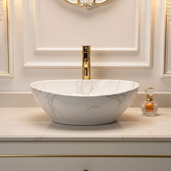 Lavabo de meuble Rea Sofia Aiax Shiny