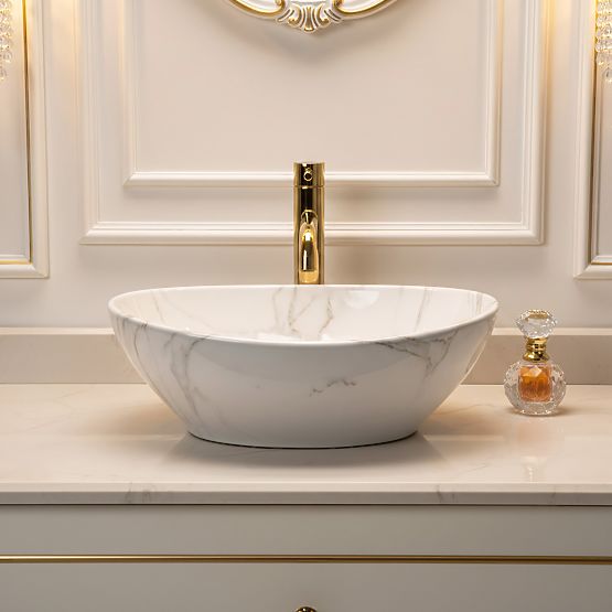 Lavabo de meuble Rea Sofia Aiax Shiny