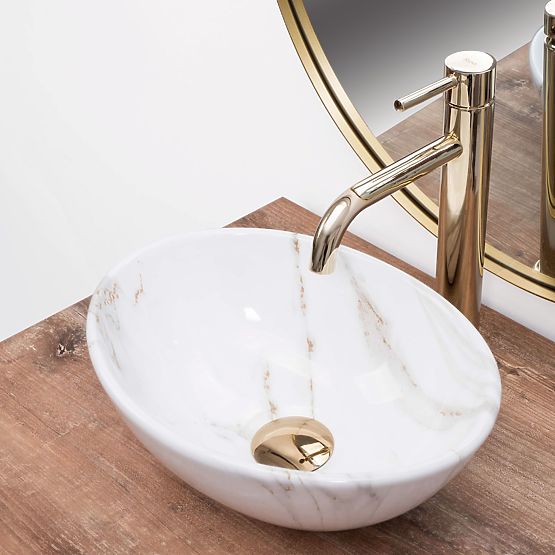 Lavabo de meuble Rea Sofia Mini Aiax Shiny