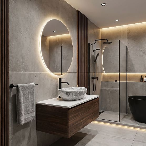 Lavabo de meuble Rea Sofia Stone