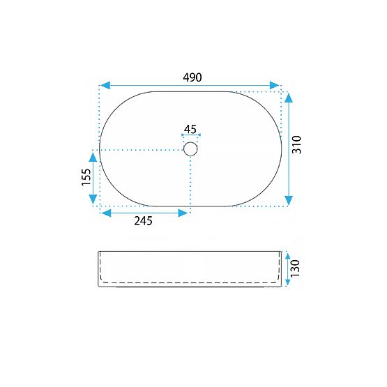 Lavabo de meuble Rea Vanda