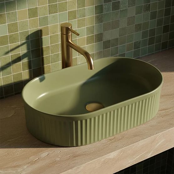 Lavabo de meuble Rea Vanda Pistachio Matt