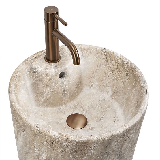 Lavabo en Céramique Autoportant Blanka Savana Mat