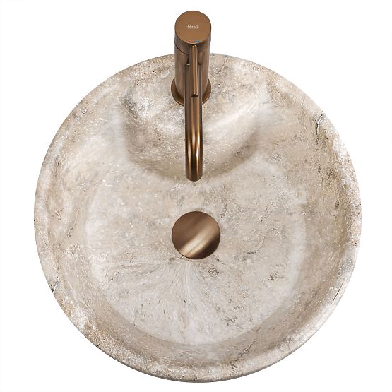 Lavabo en Céramique Autoportant Blanka Savana Mat