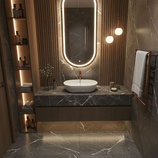 Lavabo intemporel Rea Amelia 52