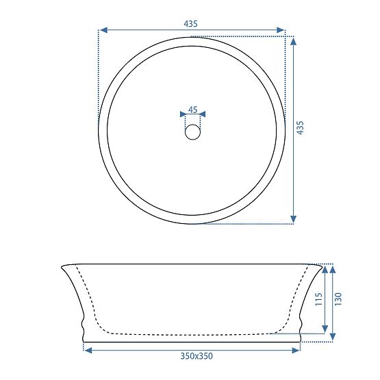 Lavabo intemporel REA Betty