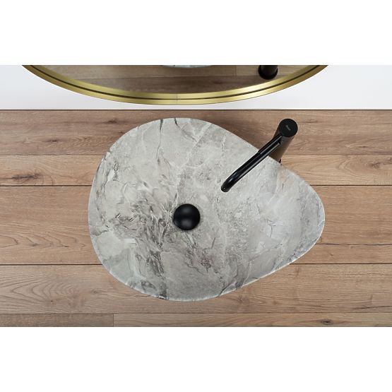 Lavabo intemporel Rea Dora Stone