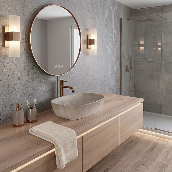 Lavabo intemporel Rea Freja Beige