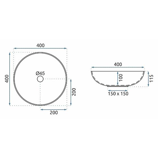 Lavabo intemporel Rea Juliana