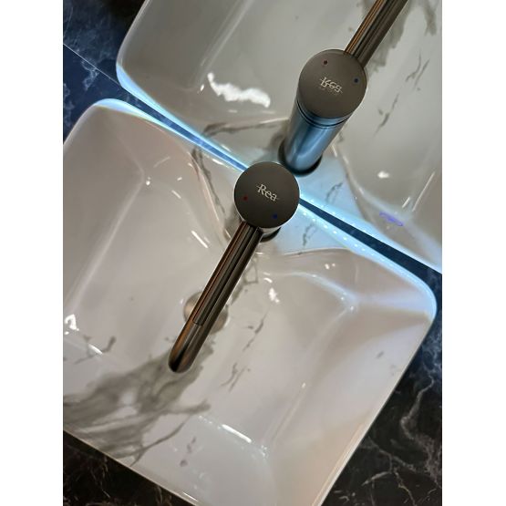 Lavabo intemporel REA Kelly Marmo