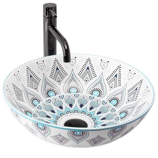 Lavabo intemporel Rea Mandala