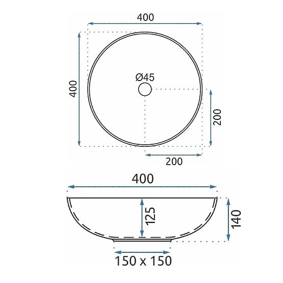 Lavabo intemporel Rea Mandala