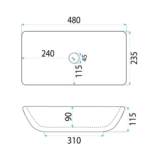 Lavabo intemporel Rea Maria