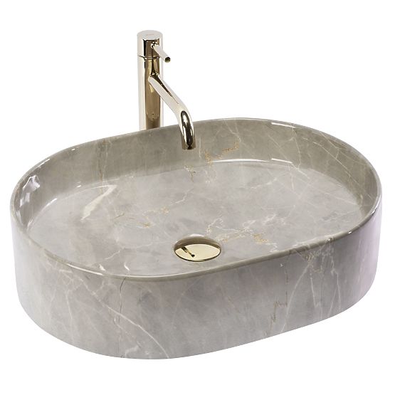 Lavabo intemporel Rea Nadia 50 Kashmir