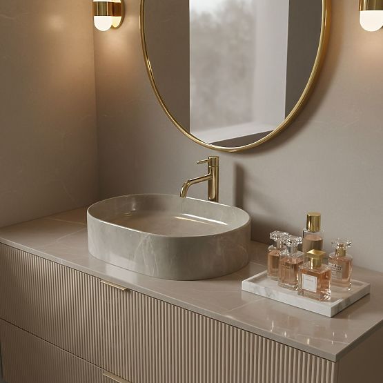 Lavabo intemporel Rea Nadia 50 Kashmir