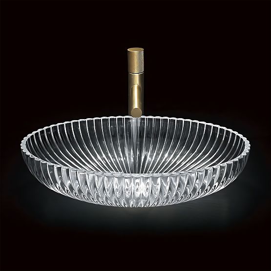 Lavabo intemporel Rea Nicole Transparent