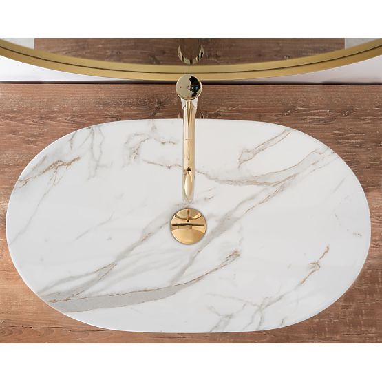 Lavabo intemporel Rea Royal Aiax Shiny