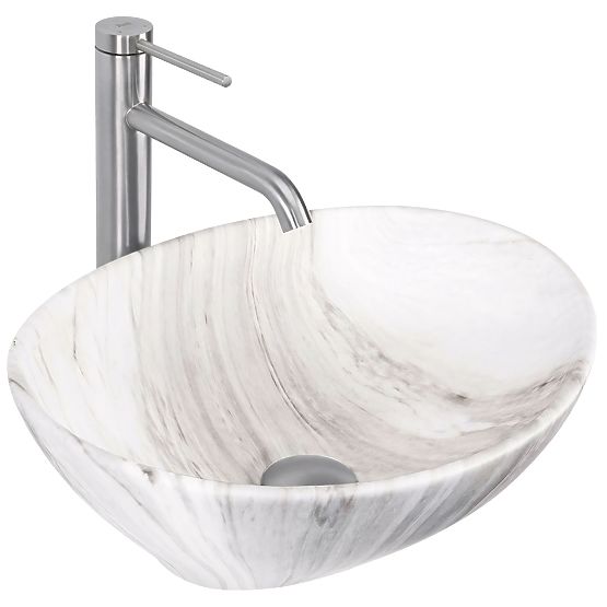 Lavabo intemporel Rea Sofia Ash Matt