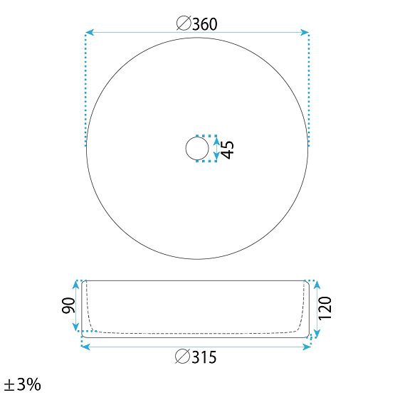 Lavabo intemporel Rea Stefania