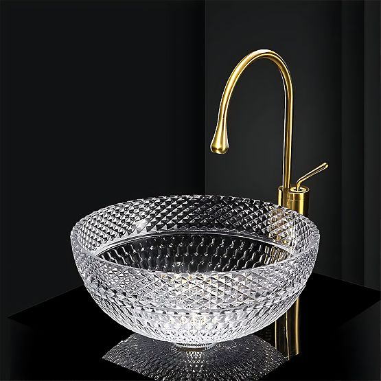 Lavabo intemporel Rea Sue Transparent