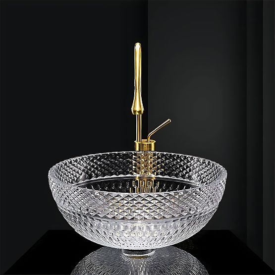 Lavabo intemporel Rea Sue Transparent