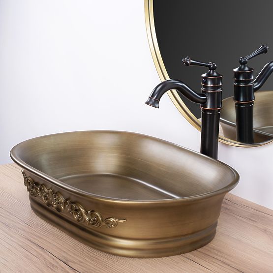 Lavabo intemporel REA WILMA RUSTIC